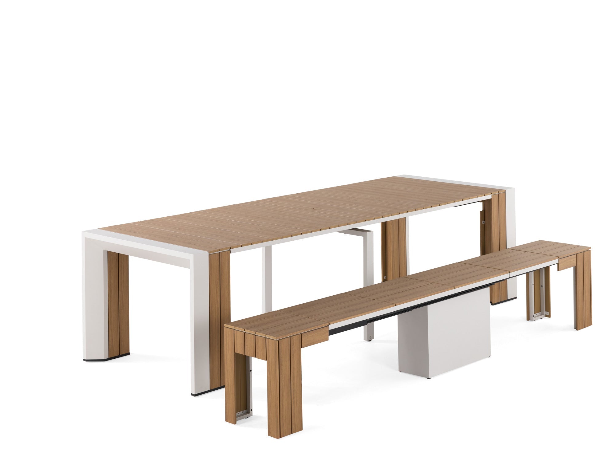 Transformer Outdoor Dining Set - The Practical | Table, Transformer Bench