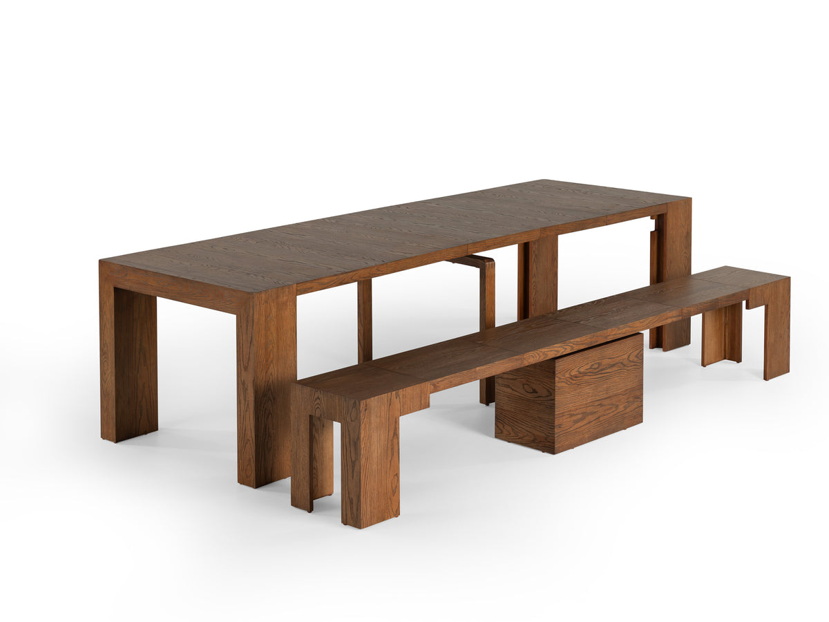 Transformer Dining Set: 1 Table + Bench