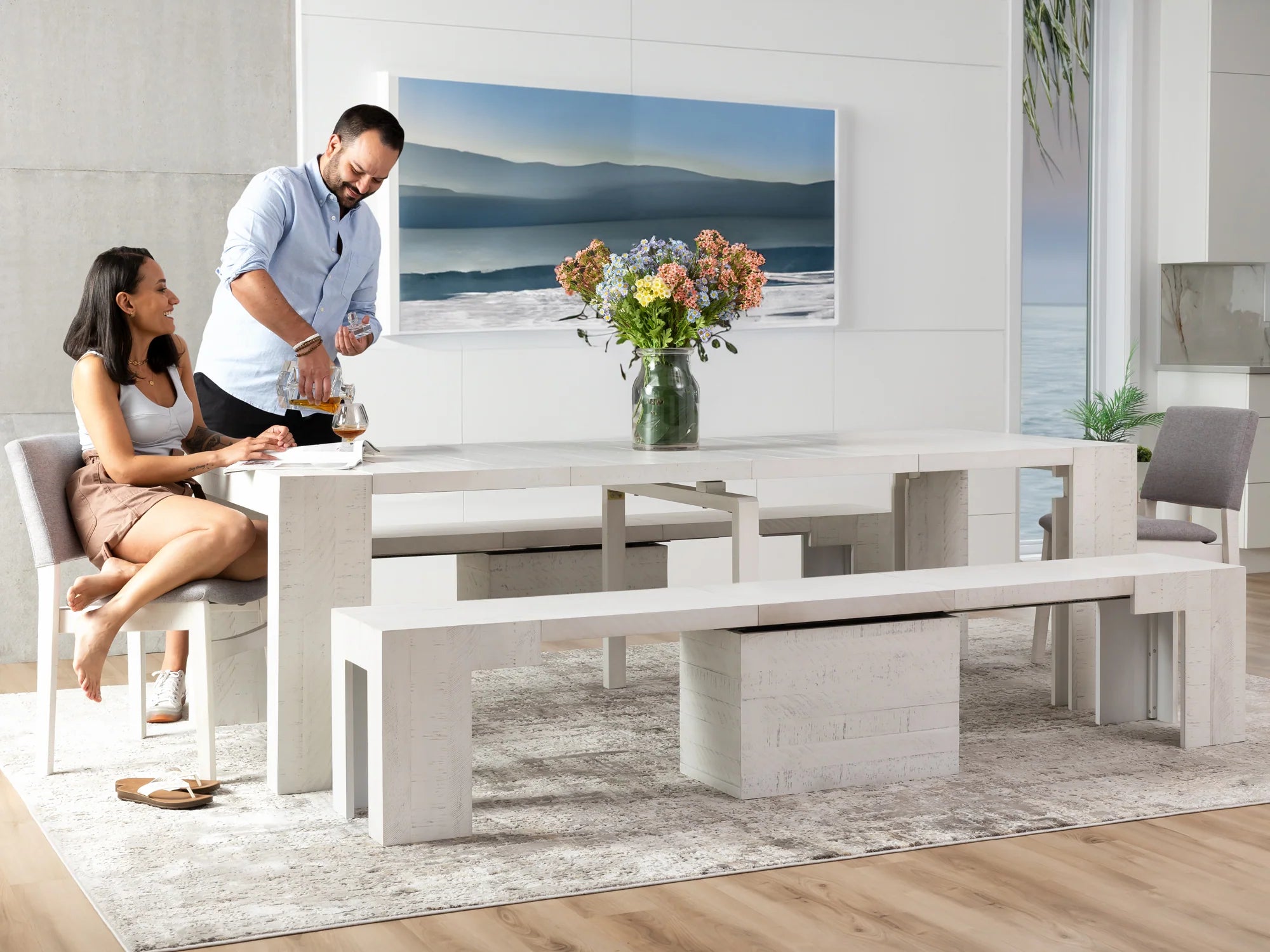 Transformer Dining Set - The Gathering | Table, 2x Bench