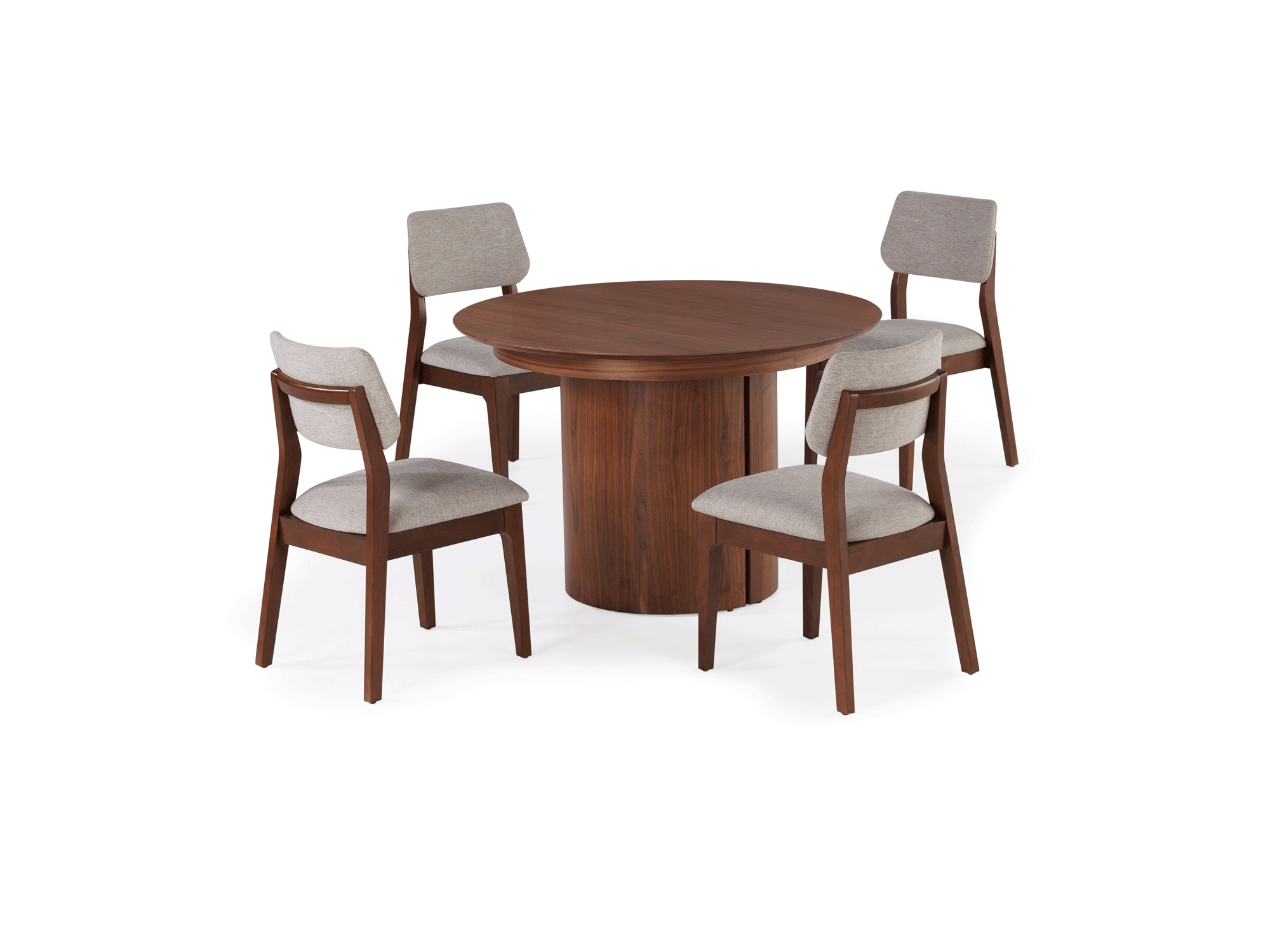 Transformer Eclipse Round Dining Table Set- "The Family"