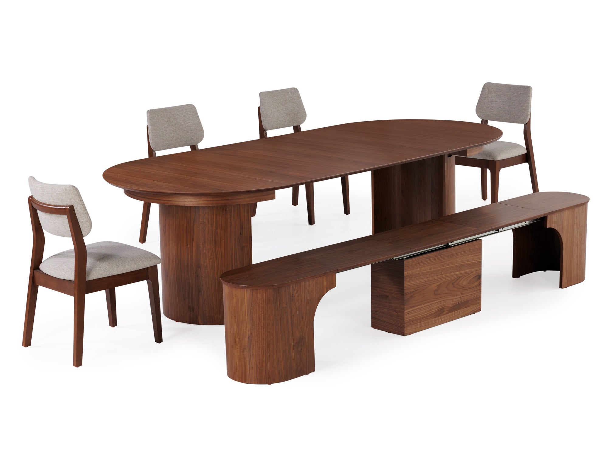 Transformer Eclipse Round Dining Table Set- "The Host"
