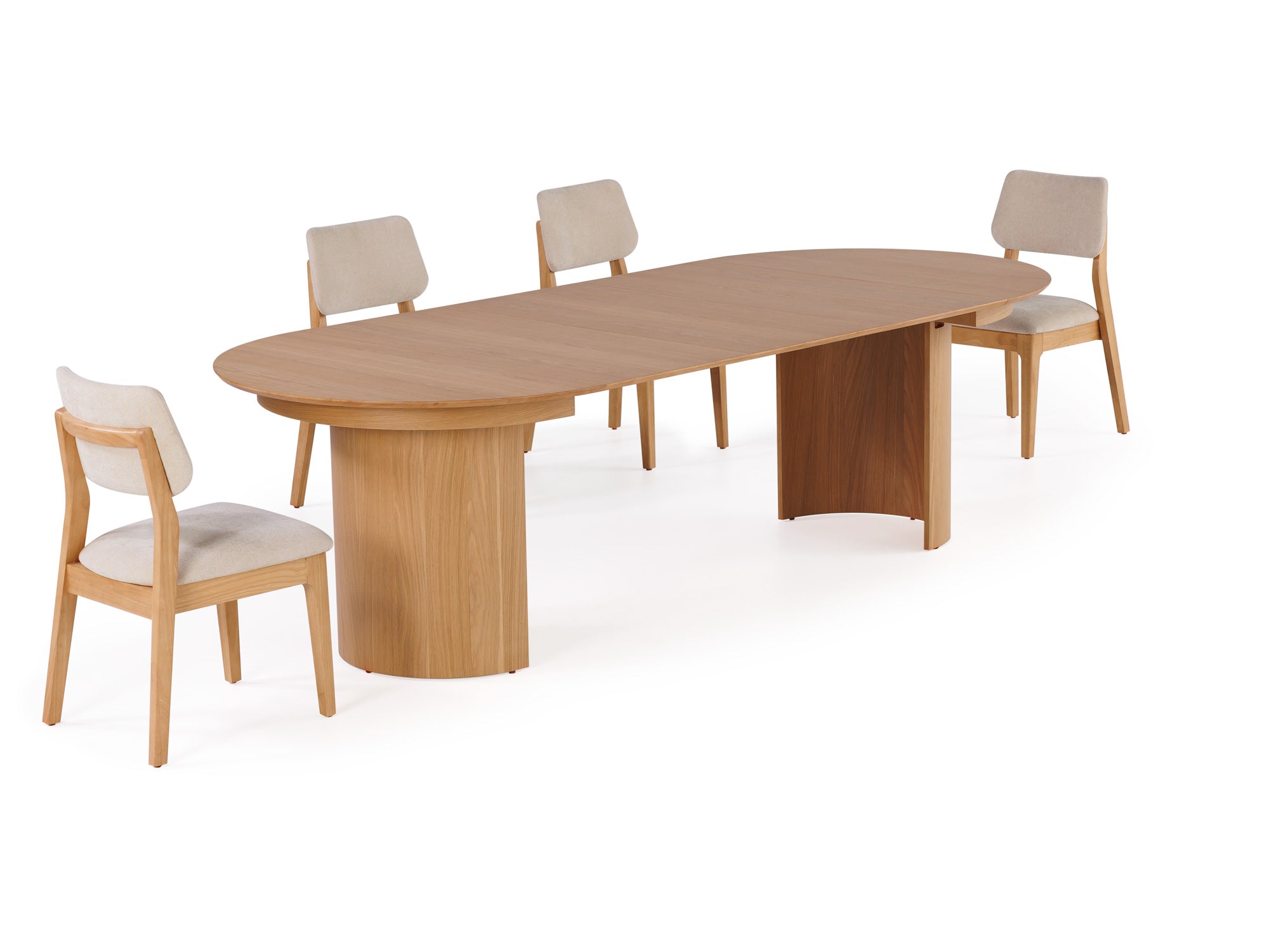 Transformer Eclipse Round Dining Table Set- "The Family"