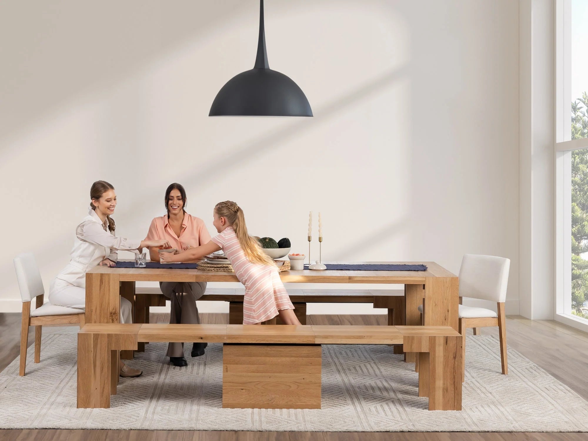 Transformer Dining Set - The Gathering | Table, 2x Bench