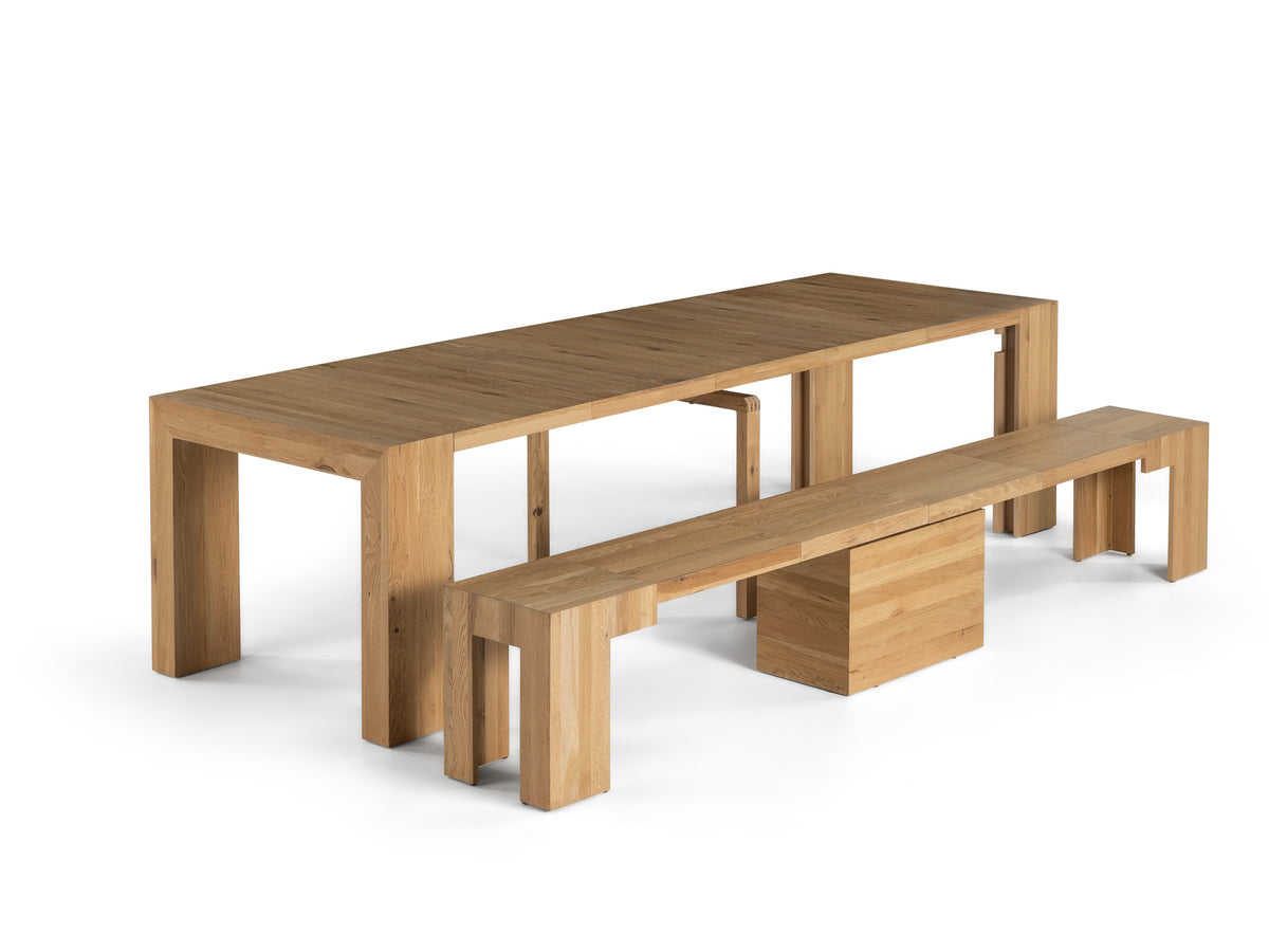 Transformer Dining Set: 1 Table + Bench