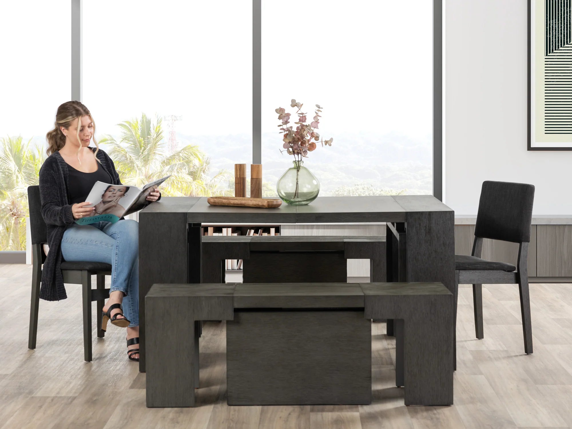 Transformer Dining Set - The Gathering | Table, 2x Bench