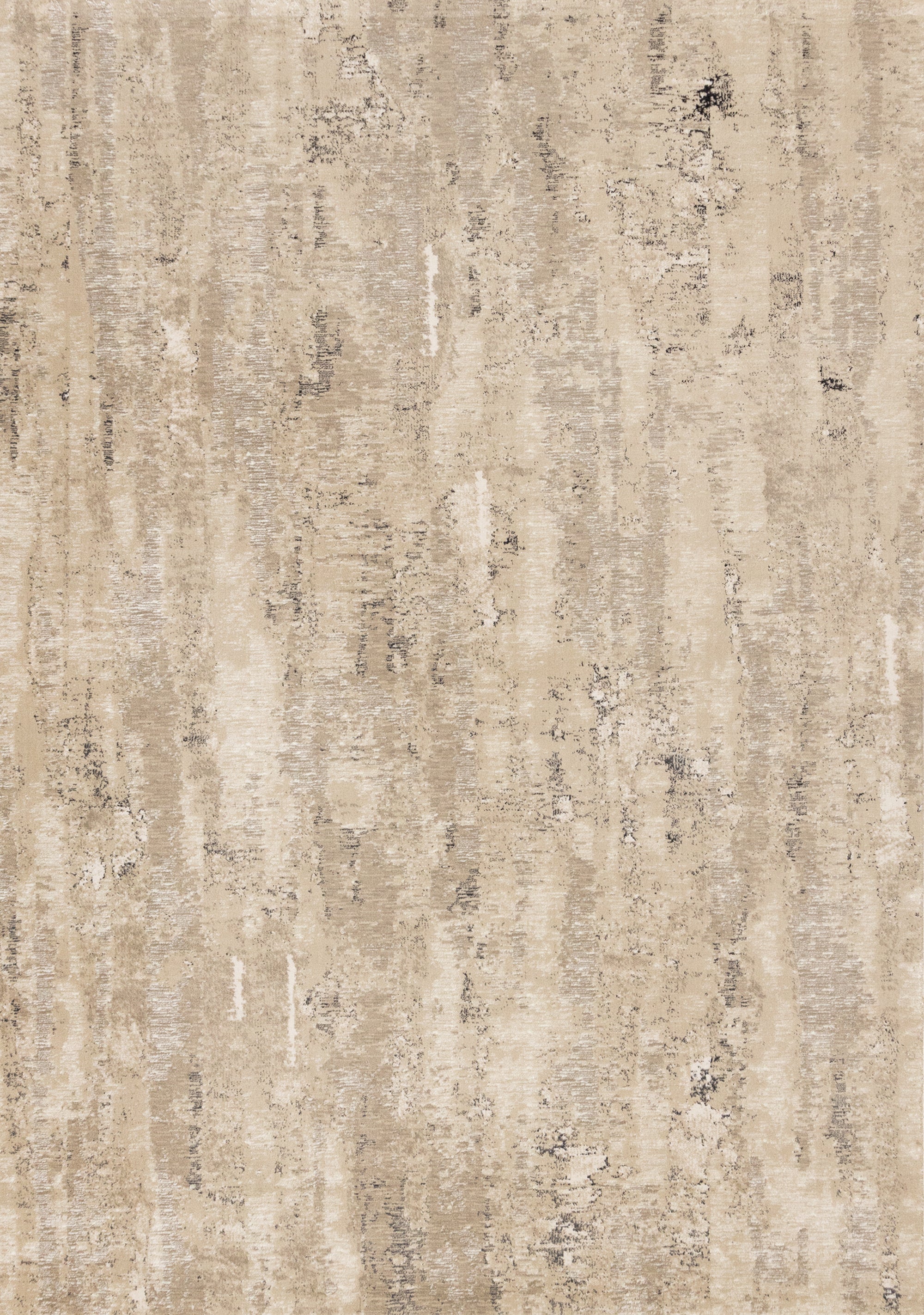 Zola Beige Cream Black Distressed Rug